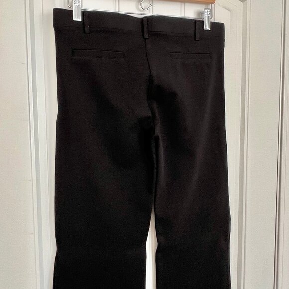 Betabrand Classic Black Pull-on Mid-Rise Bootcut Dress Yoga Pant Size Large - Picture 11 of 13